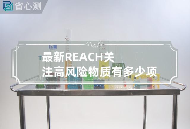 最新REACH 关注高风险物质有多少项