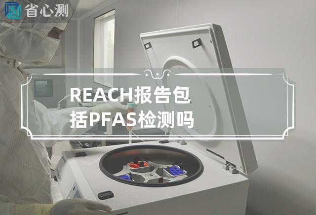 REACH报告包括PFAS检测吗