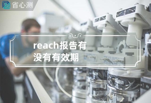 reach报告有没有有效期